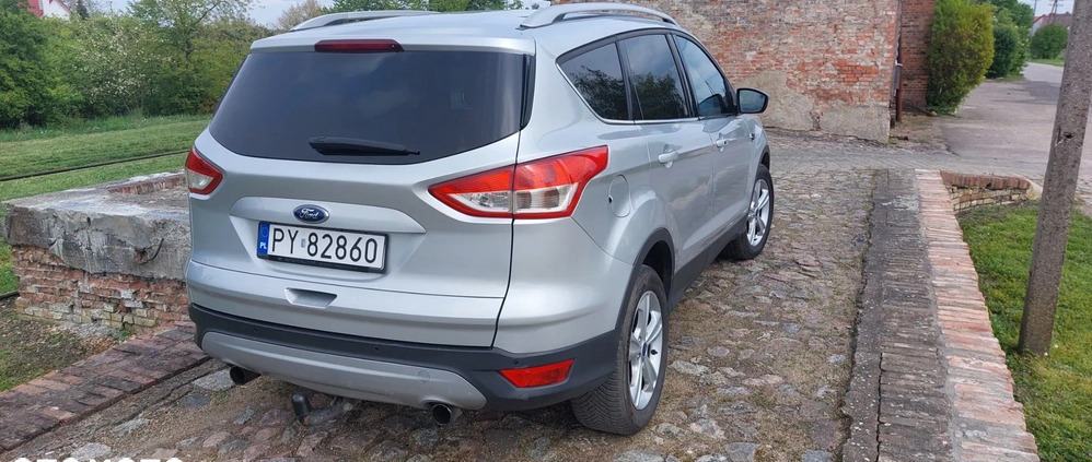 Ford Kuga cena 47900 przebieg: 188436, rok produkcji 2015 z Tczew małe 154